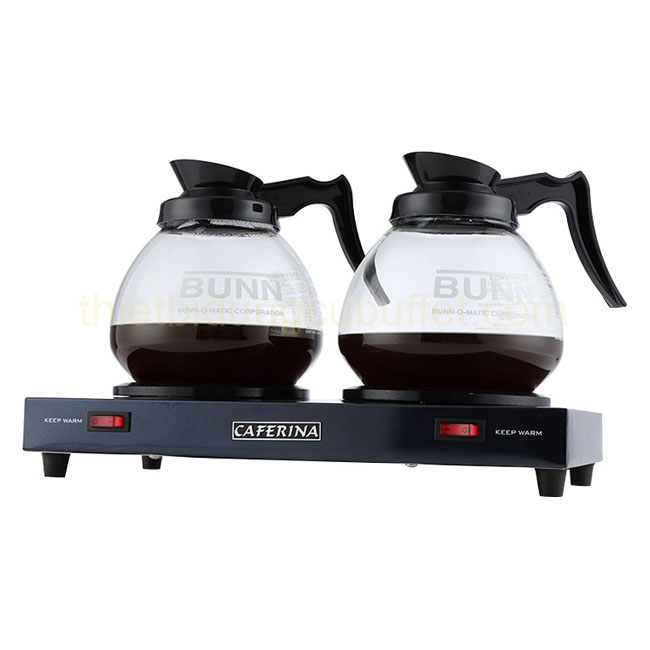Bếp caferina và bình thủy tinh đựng cà phê Bunn CF23-B4