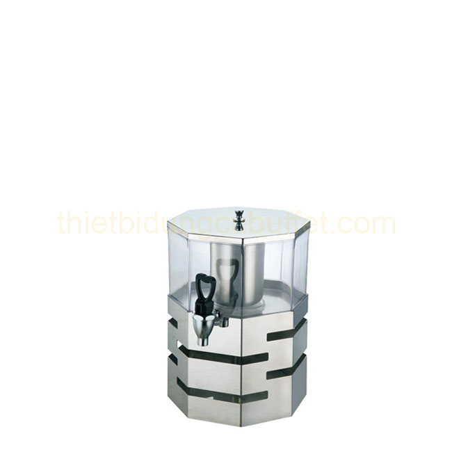 Bình đựng nước trái cây 1 lớp 4 lít hình bát giác BC2226-1