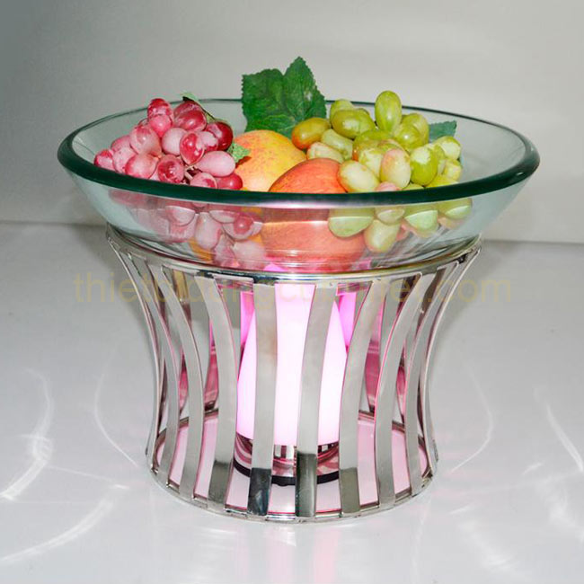 Chân đế inox hình trụ tròn lớn CDT-23