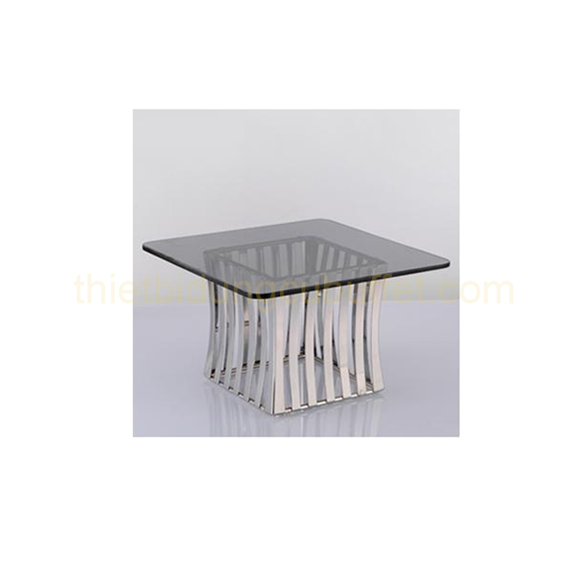 Chân đế inox hình trụ vuông CDV-16