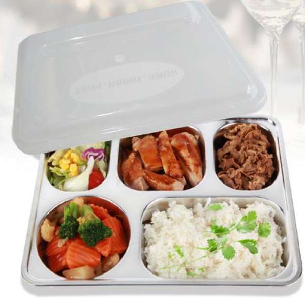 Giá khay đựng cơm inox