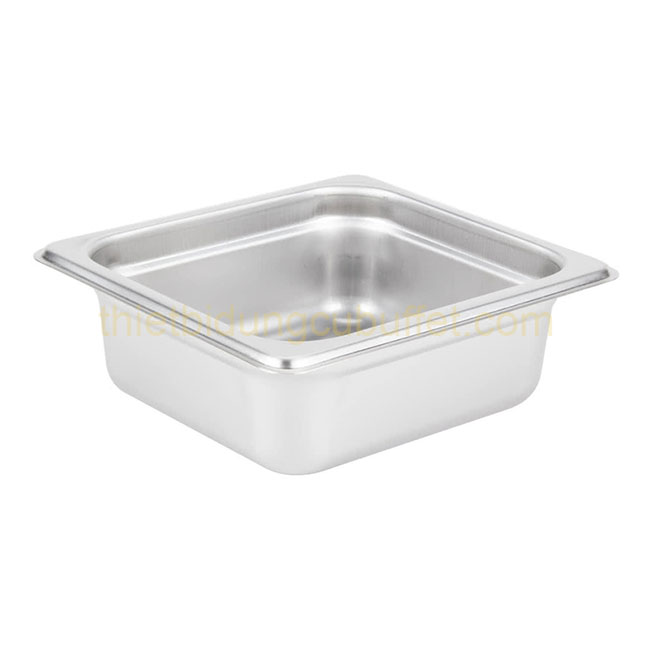 Khay 1/6 inox 304 có ngấn chống kẹt sâu 65 mm 5ST16304-65