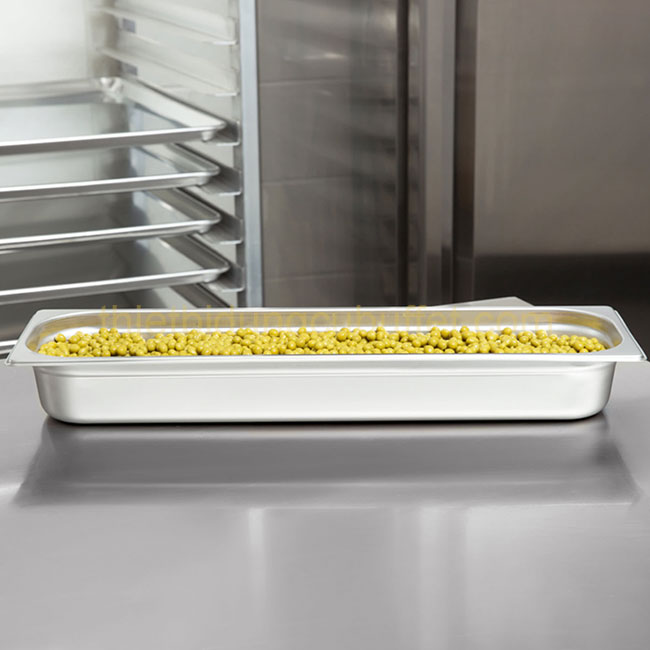 khay gn 2/4 có ngấn chống kẹt sâu 65 mm