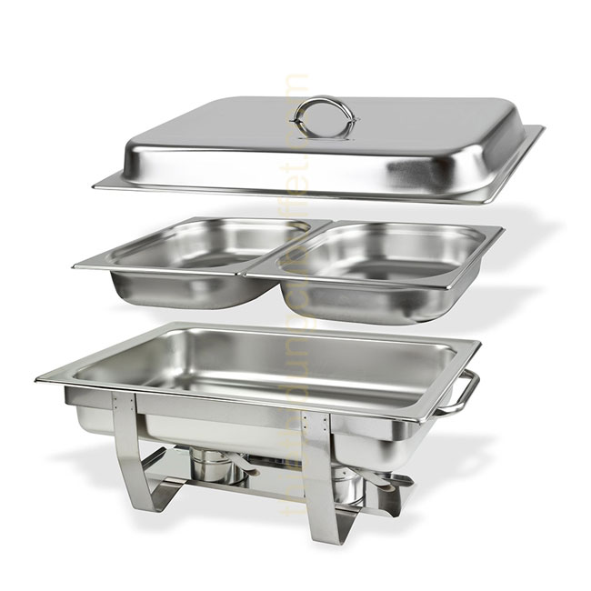 chí tiết linh kiện của nồi buffet giá rẻ 2 ngăn AT77L63-2