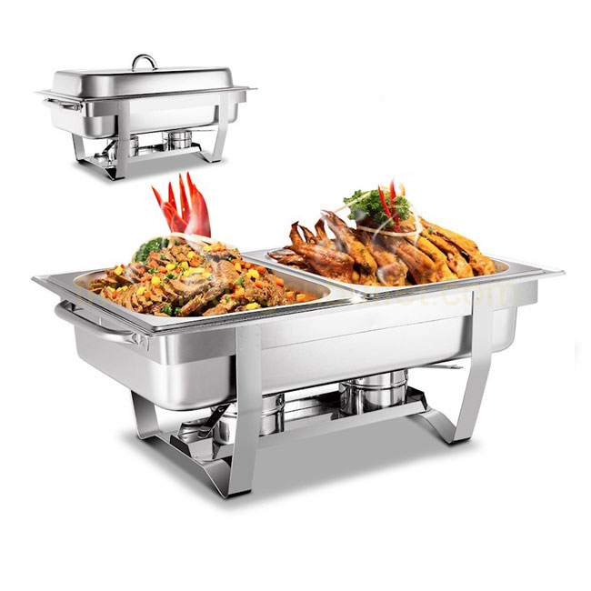 nồi buffet giá rẻ 2 ngăn AT7L63-2 thực tế