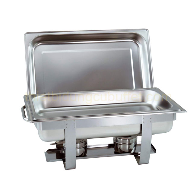 Nồi buffet chữ nhật giá rẻ 1 ngăn nắp rời AT771L63-1