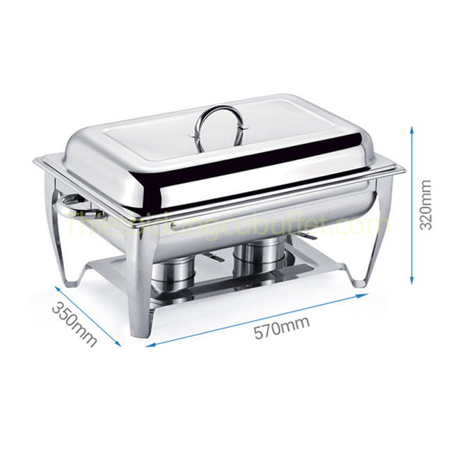 Nồi hâm buffet giá rẻ chữ nhật nắp rời NF2110 Nồi hâm buffet giá rẻ chữ nhật nắp rời NF2110