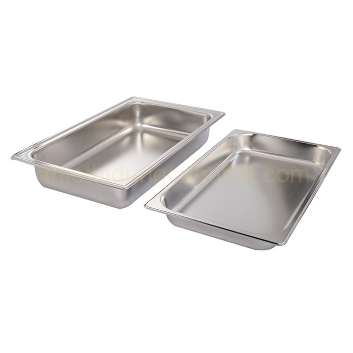 Khay nước và khay đựng thức ăn 1 ngăn