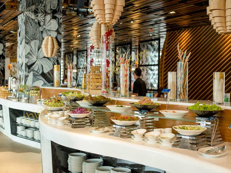 Tiệc buffet là gì? không gian tổ chức tiệc buffet