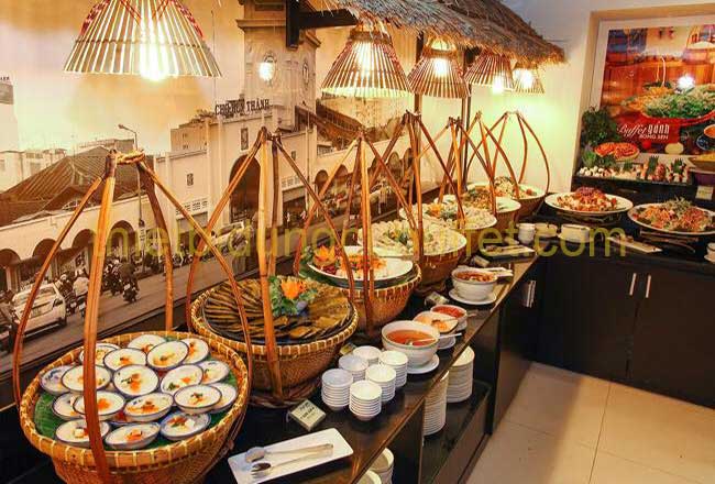 Địa điểm tô chức tiệc buffet chất lượng
