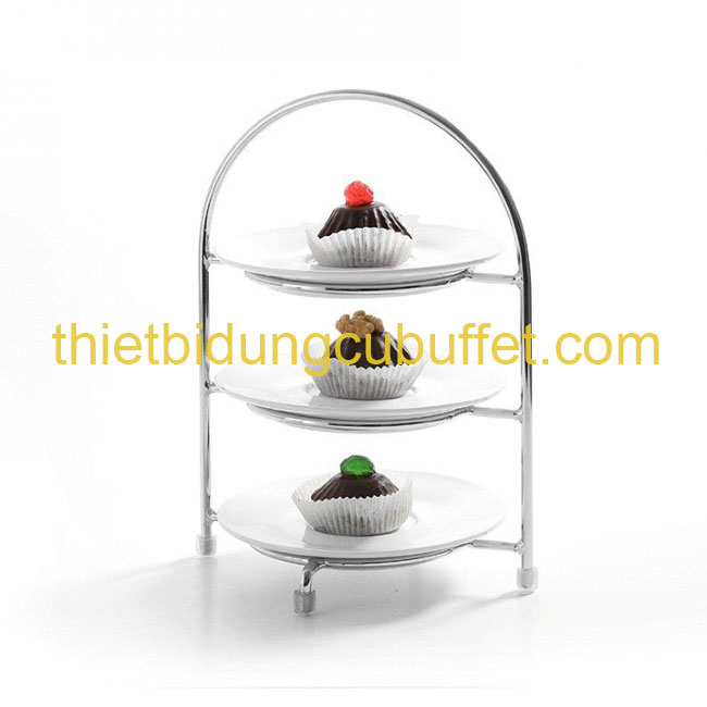 Cho thuê giá để bánh 3 tầng