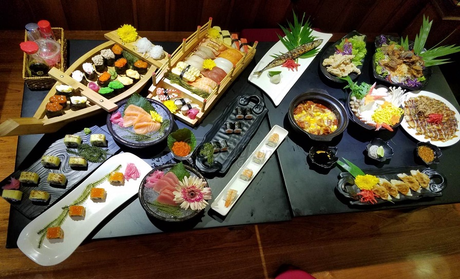 buffet sushi gồm những món gì buffet sushi gồm những món gì