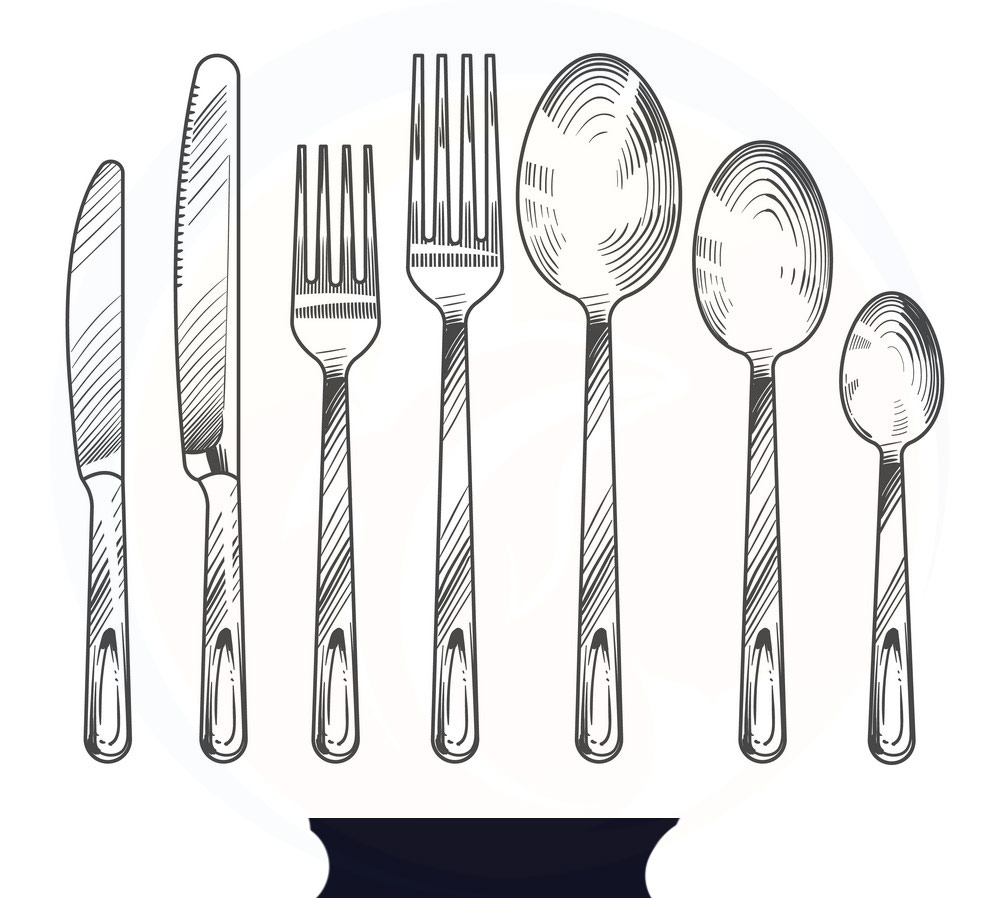 Bộ dao muỗng nĩa inox