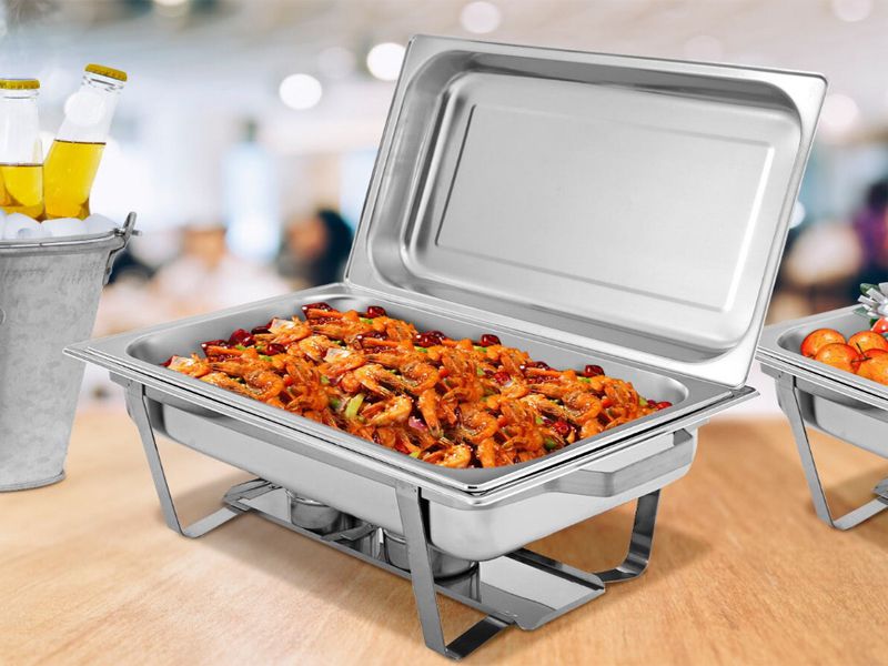 Vì sao nên mua dụng cụ buffet mới cho nhà hàng