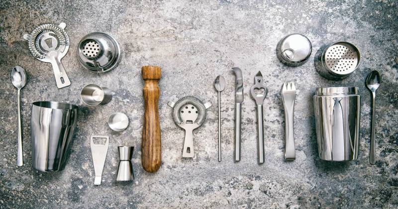 Danh sách các dụng cụ quầy bar cần phải có