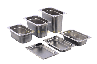 Khay đựng topping inox 1/4
