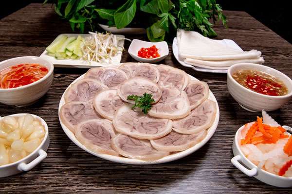 thực đơn buffet công ty 1