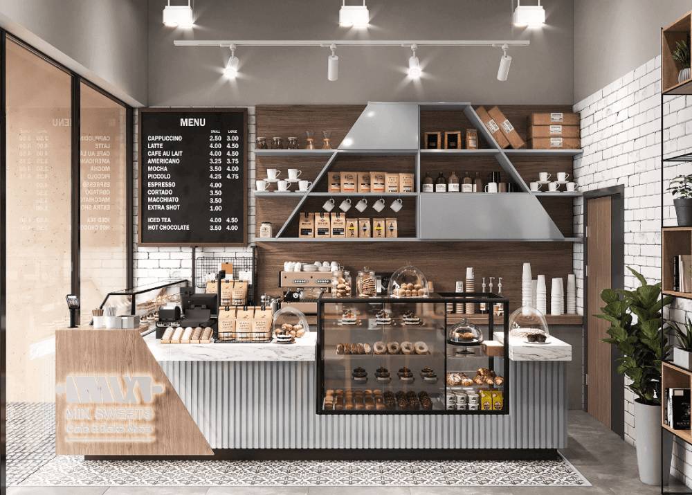 thiết kế quầy cafe thiết kế quầy cafe