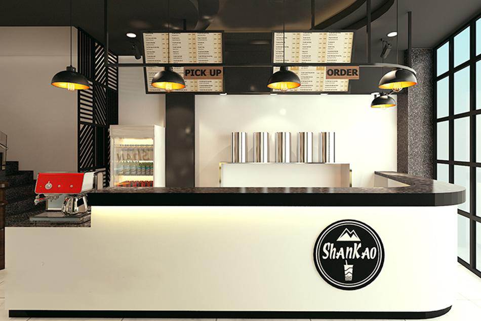 quầy trà sữa bằng đá quầy trà sữa bằng đá