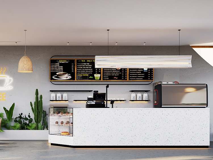 mẫu quầy pha chế hiện đại mẫu quầy pha chế hiện đại