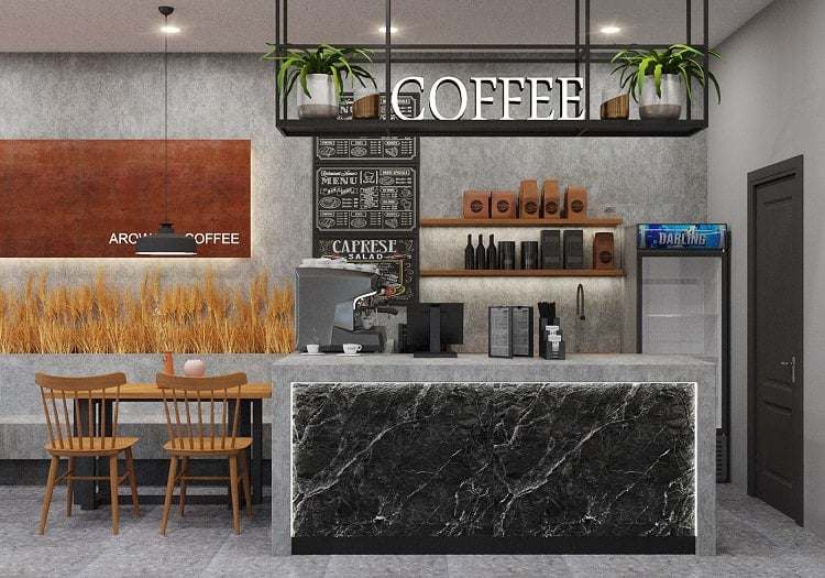 Mẫu thiết kế quầy pha chế đẹp