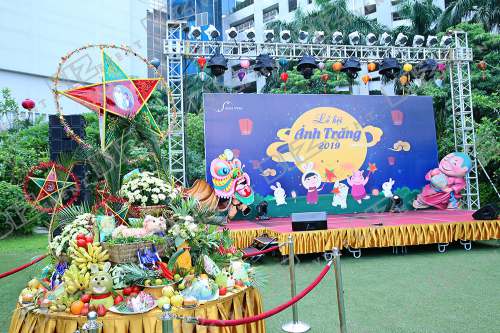 Hình ảnh sân khấu tổ chức Trung thu Hình ảnh sân khấu tổ chức Trung thu