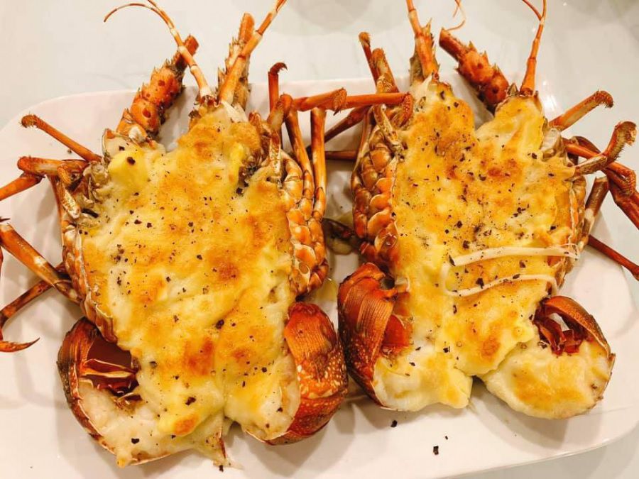 Tôm bọc giấy bạc nướng