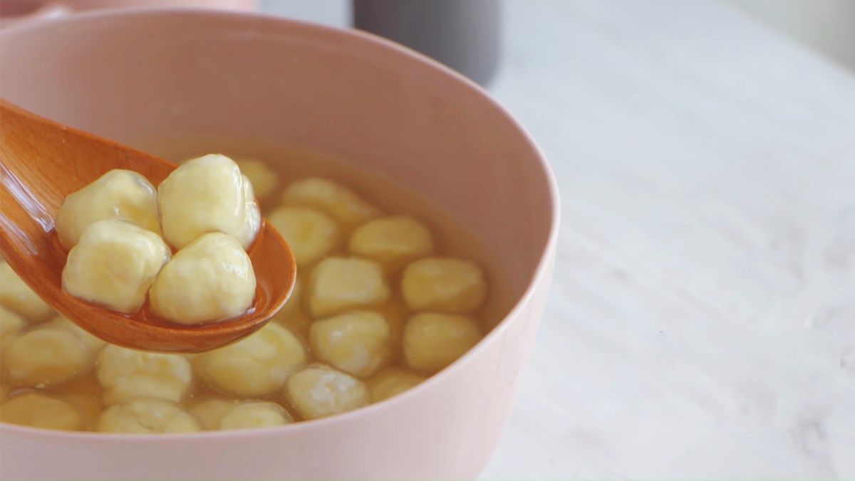 Topping trà sữa thạch viên phô mai