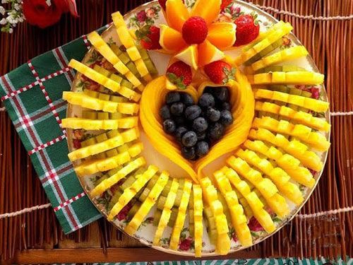 Trang trí trái cây đẹp Trang trí trái cây đẹp