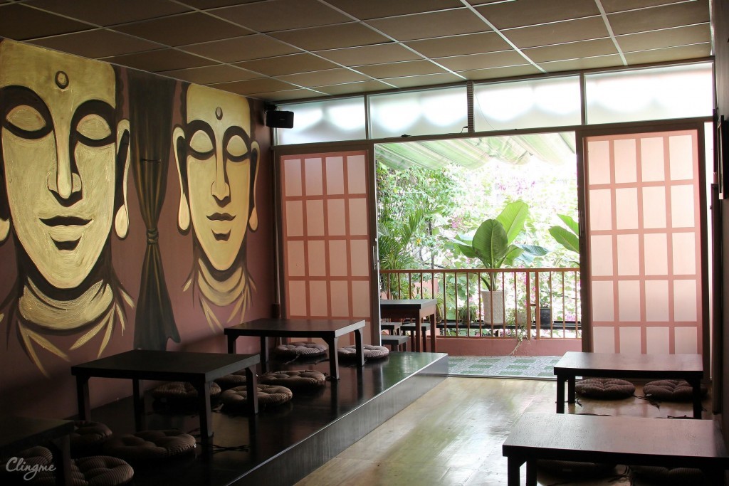 Trang trí hình Đức Phật cho nhà hàng buffet chay Trang trí hình Đức Phật cho nhà hàng buffet chay