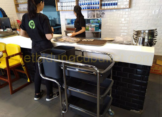 Bán xe đẩy bát đĩa giá rẻ hcm